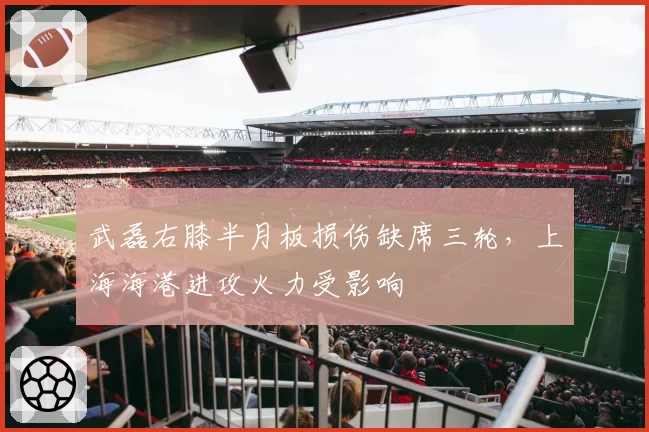 武磊右膝半月板损伤缺席三轮,上海海港进攻火力受影响